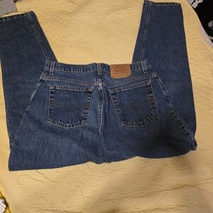 Levi's Blue Denim Jeans Womens Size 16 Long